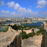 Valletta - Marsamxett harbour from the city wall