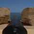 Fort Saint Angelo - Aiming gun