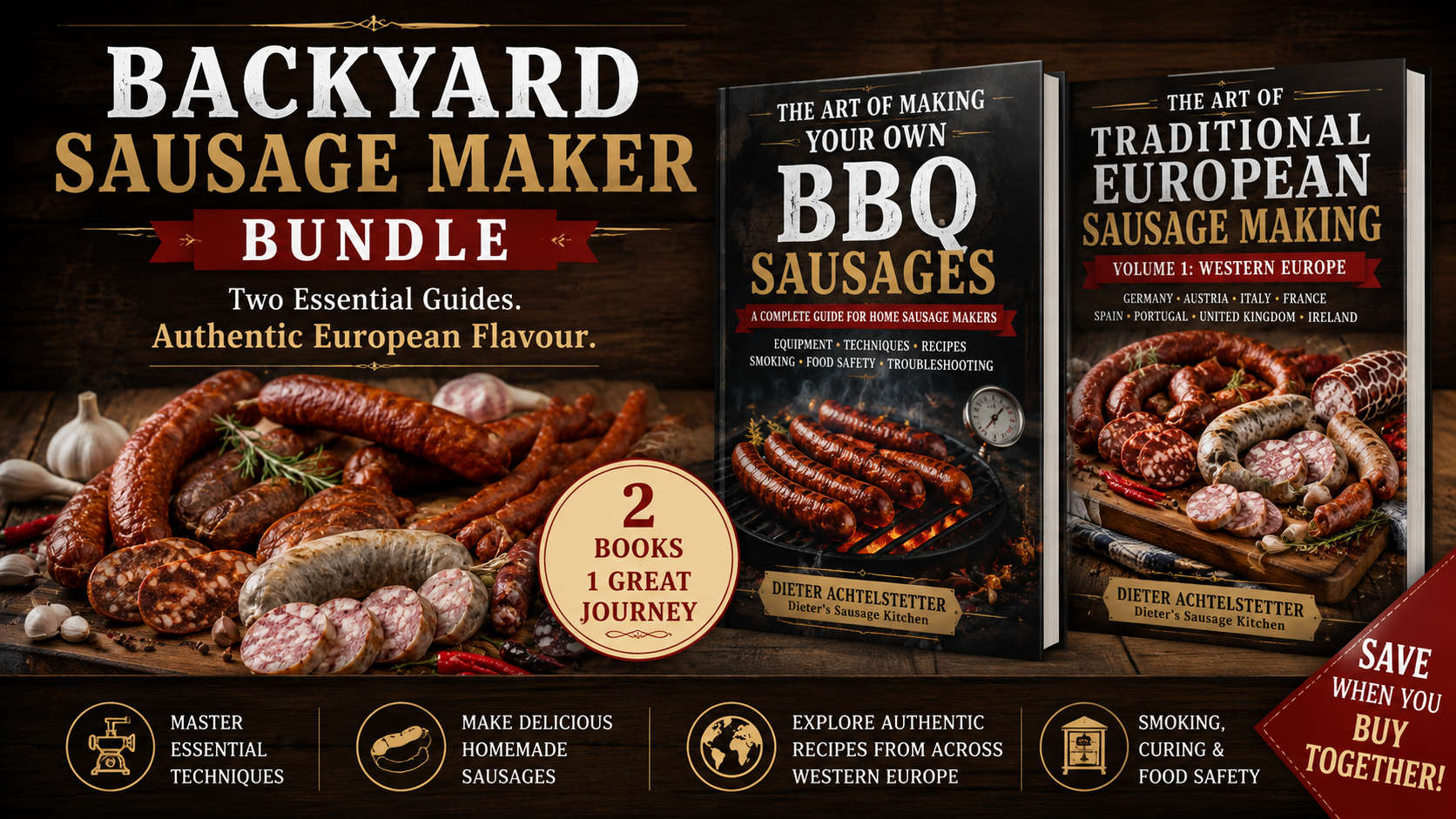 Backyard Sausage Maker Bundle