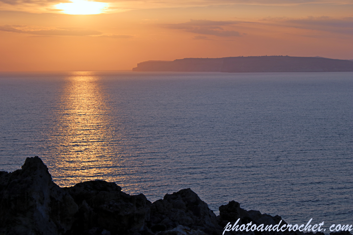 Sunset - Near Gozo - Image