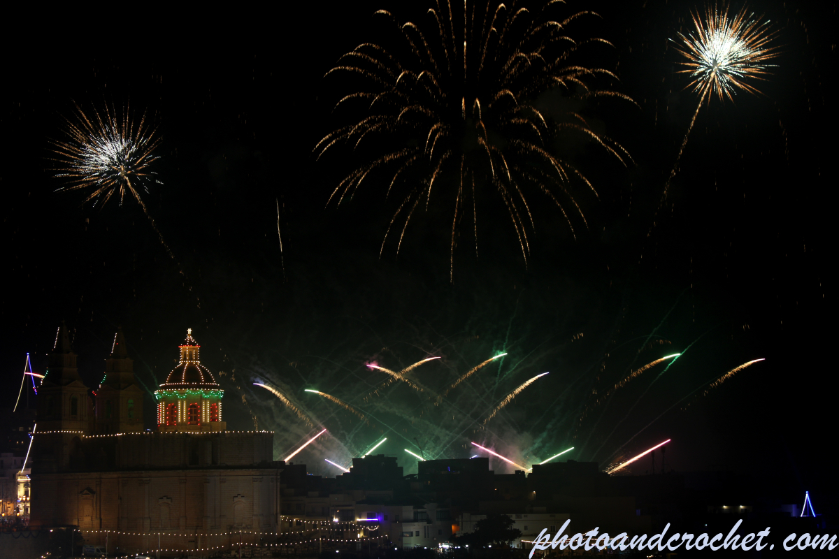 Mellieha Fireworks - Image