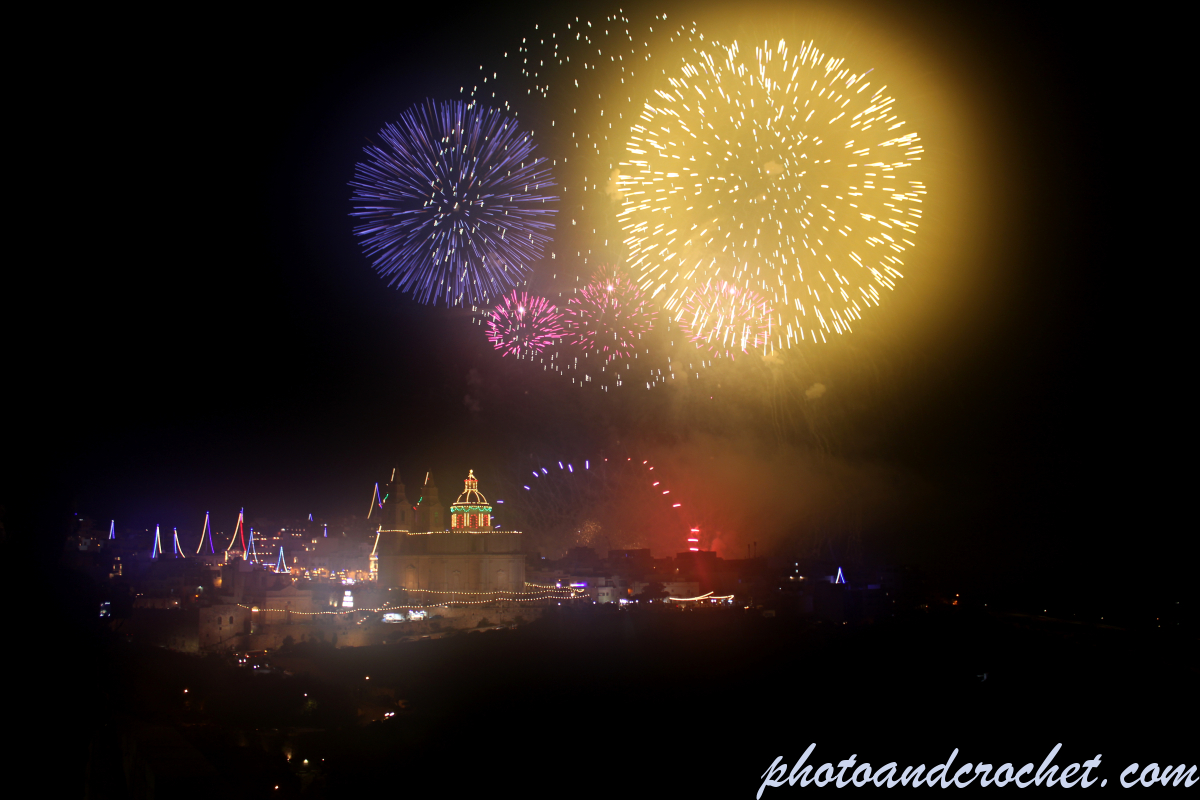 Mellieha Fireworks - Image