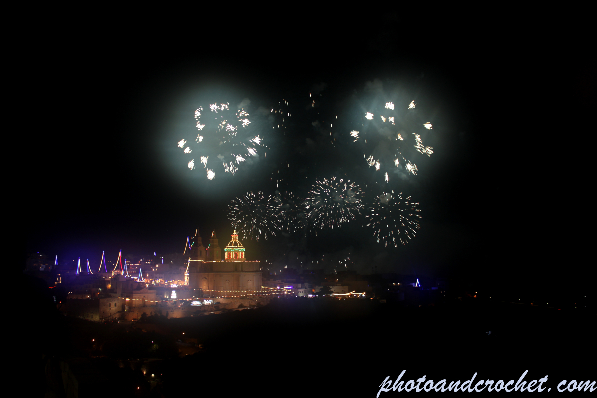 Mellieha Fireworks - Image