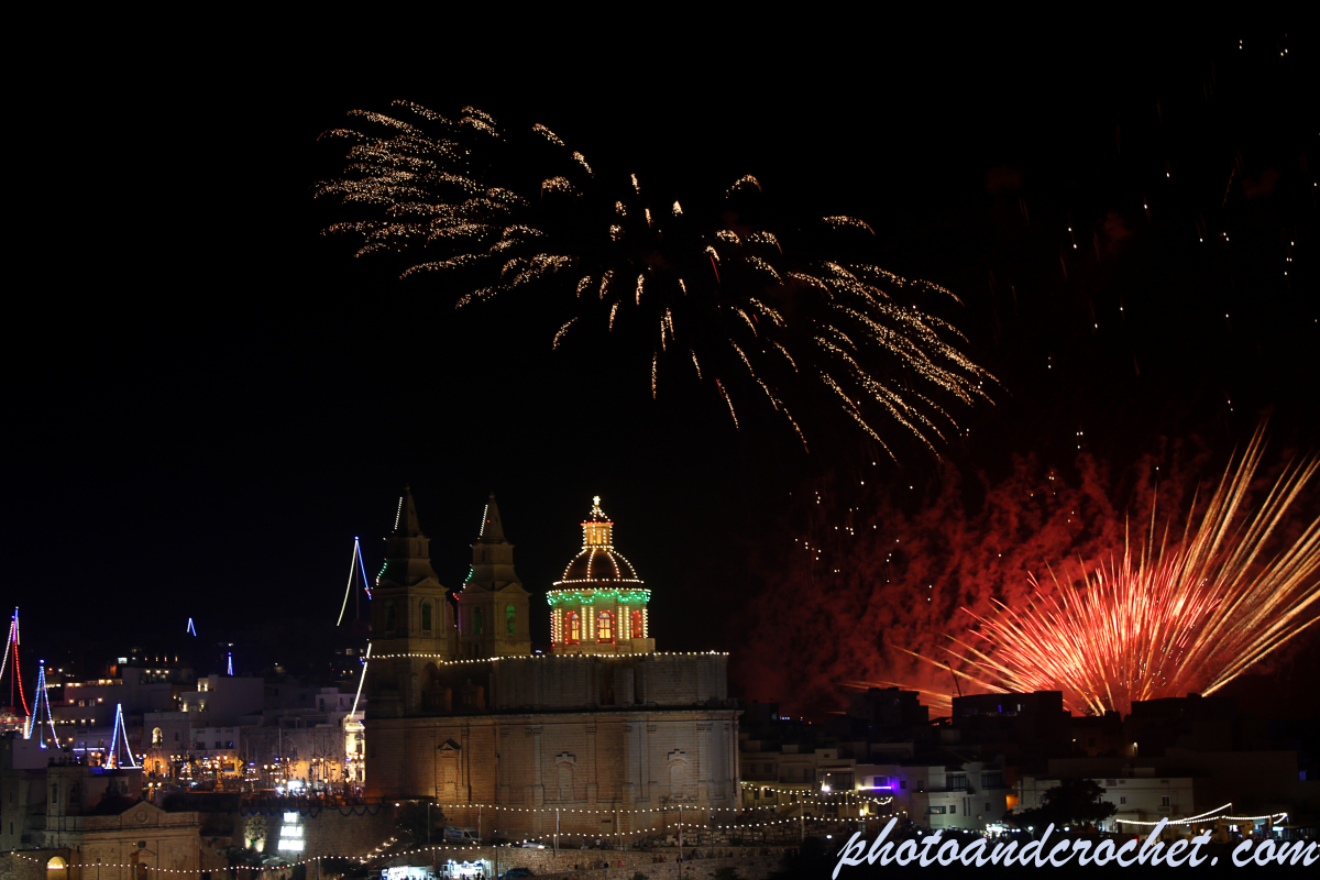 Mellieha Fireworks - Image