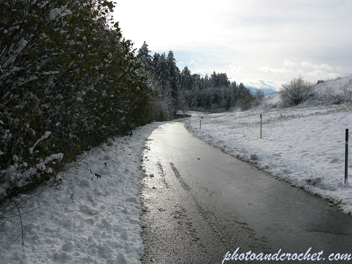 Hangnach - Winter road - Image