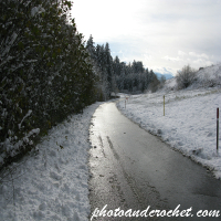 Hangnach - Winter road - Image