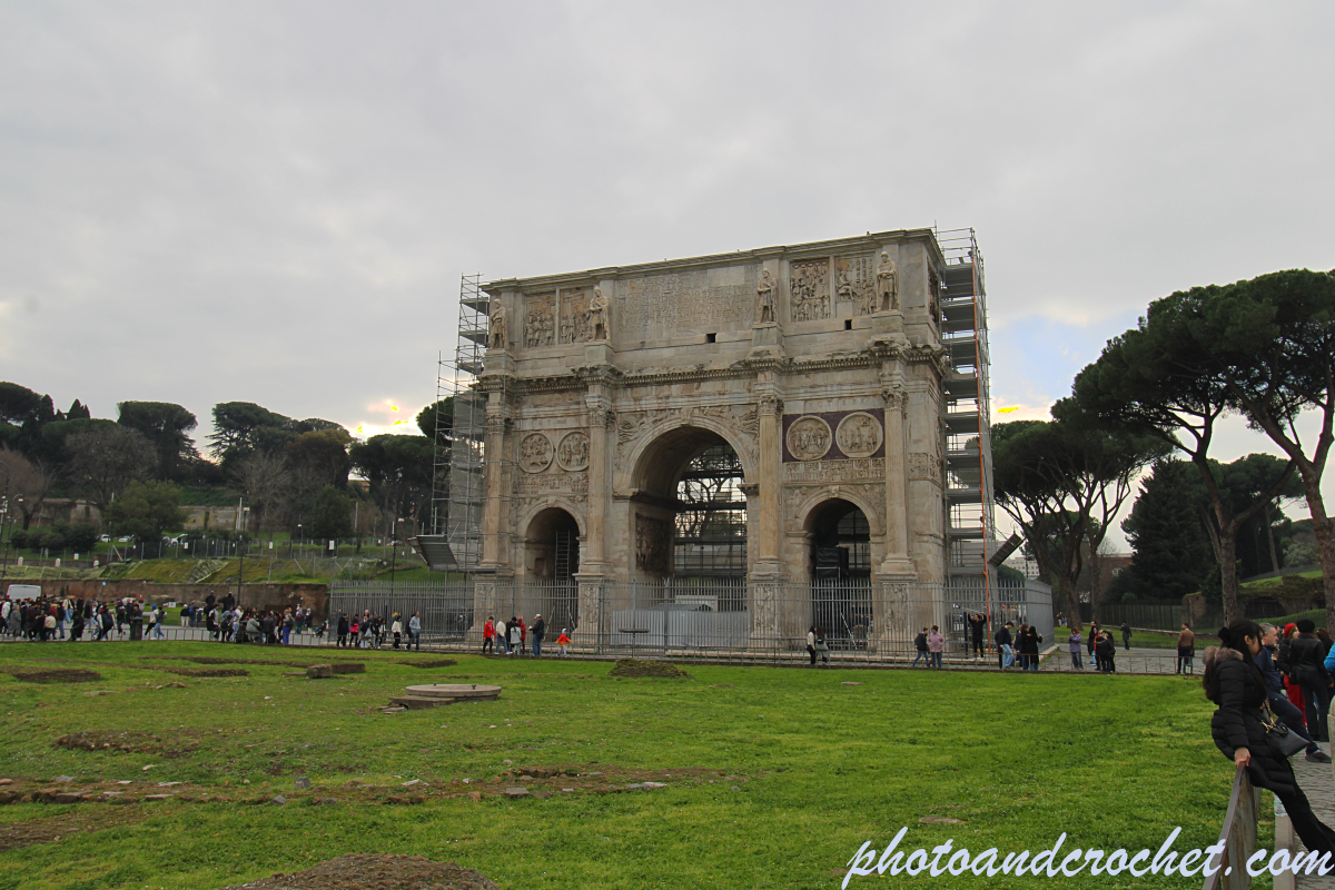 Rome - Arch of Constantine - Image