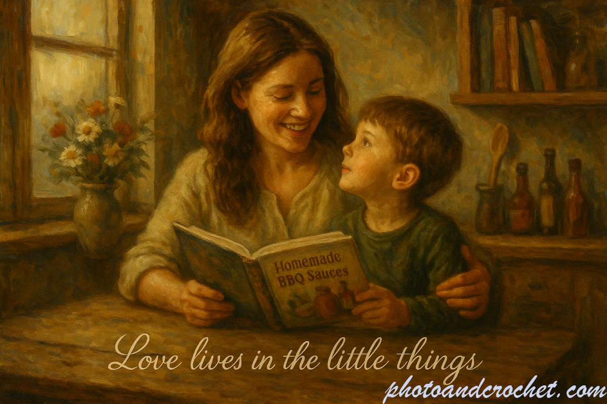 Mother’s Day Card – Oil Painting - Image