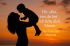 Muttertagskarte – Silhouette von Mutter und Kind - Image