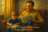 Impressionist Father’s Day Card – Image