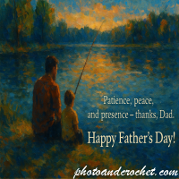 Father’s Day Oil Painting – Image