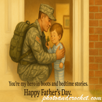 Soldier Father’s Day Card – Image