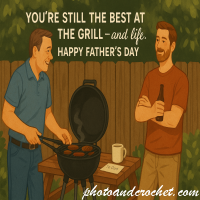 Father’s Day Card – Backyard BBQ - Image