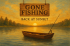 Gone Fishing E-Card – Peaceful Lake at Sunset - Image