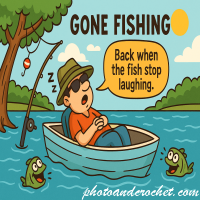 Gone Fishing – Back When the Fish Stop Laughing - Image