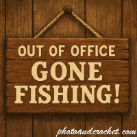 Gone Fishing – Out of Office Sign - Image