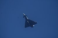 Eurofighter EF 2000 en vuelo – Exhibición aérea en Malta