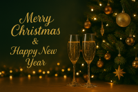 Luxury Christmas Toast