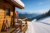 Gone Skiing – Alpine Lodge Terrace
