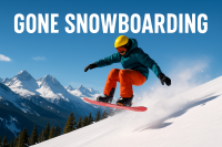 Gone Snowboarding – Hill Jump
