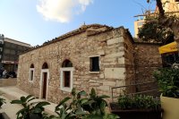 Byzantinische Kirche im Stadtzentrum von Athen