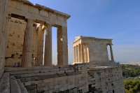 Erechtheion and Propylaea on the Acropolis