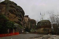 Santo Monasterio de Varlaam y formaciones rocosas de Meteora