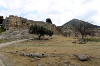 Veduta minn Isfel tal-Ħitan taċ-Ċittadella ta’ Mycenae