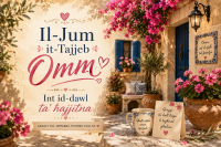 Il-Jum it-Tajjeb Omm – การ์ดวันแม่สไตล์มอลตาเมดิเตอร์เรเนียน