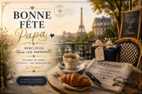 Bonne Fête Papa – Edición Café Parisino
