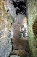 Pasillos interiores de la quinta cueva bajo la Cruz de Mellieħa