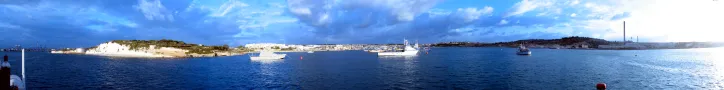 Panorama Marsaxlokk bay Image